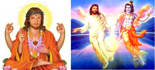 Jesus Depicted As Hindu