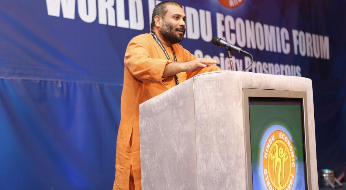 WHEF World Hindu Economic Forum Swami Vigyananand