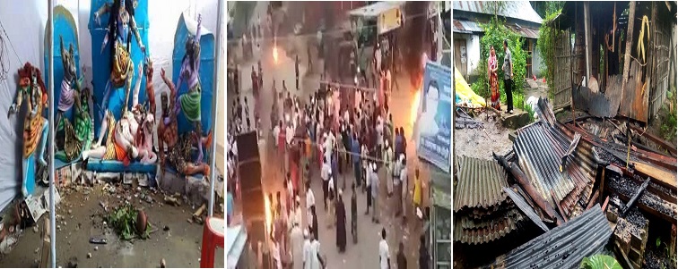 Countrywide violence against Hindus in Bangladesh from Diwali day onwards