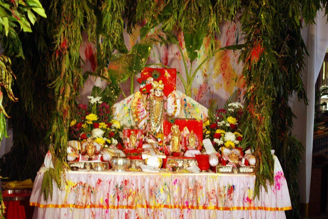 Krishna Procession Attacked