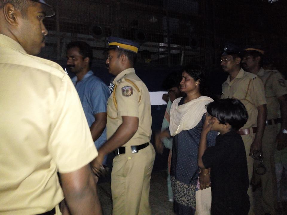 Ayyappa Devotees Arrested