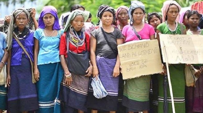 Reang Bru Porn Video - NDA government resettles Bru-Reang tribals persecuted by Christian Mizo  extremists