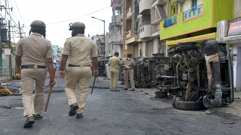 Aftermath of Bengaluru riots