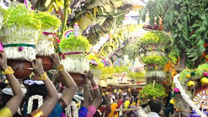 Hindu Temple procession