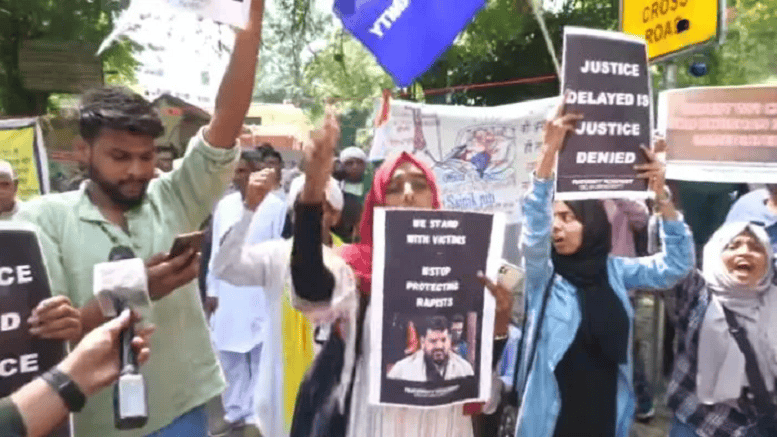 Azadi slogans raised at wrestlers’ protests, Islamists push anti-Modi ...