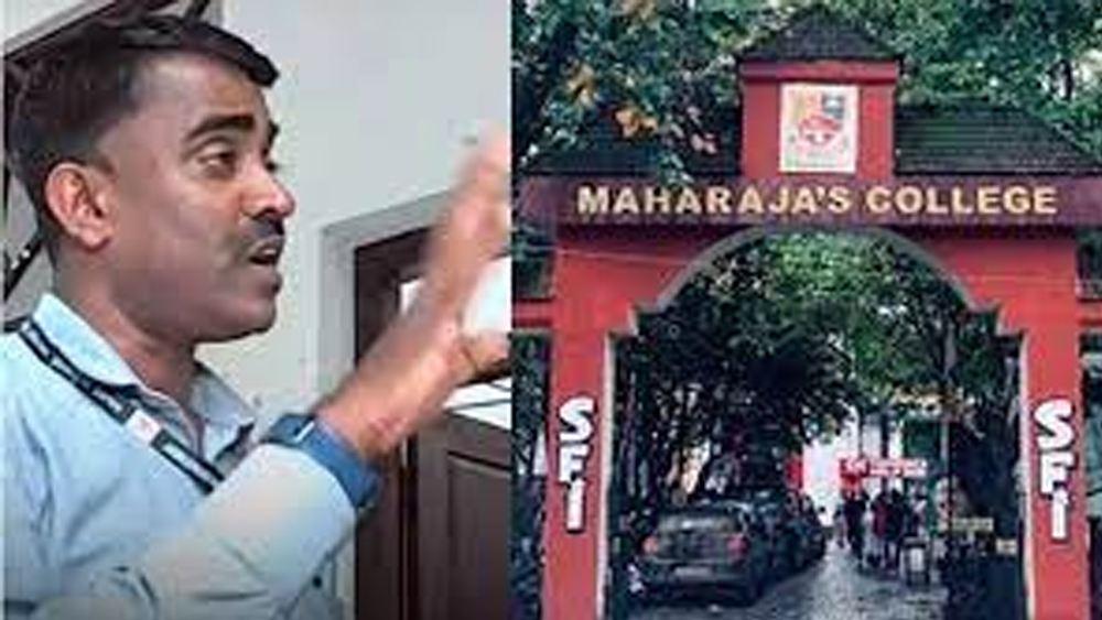 Ernakulam Maharaja's College Arabic professor Nizamuddin transferred