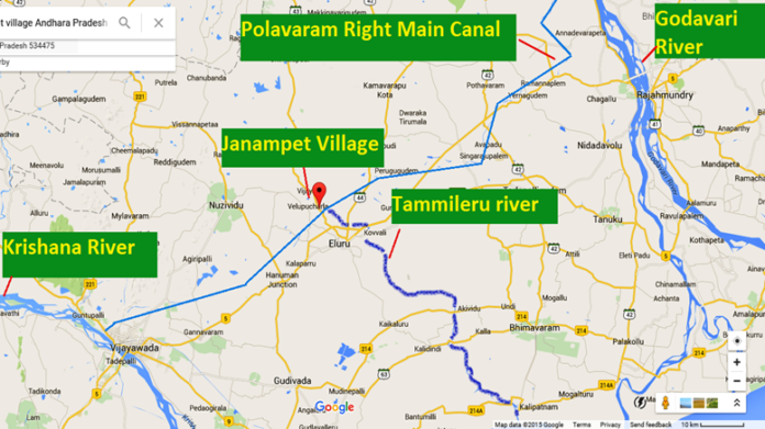 Rivers In Ap Twists & turns in Godavari Krishna River water linkage – Polavaram ...