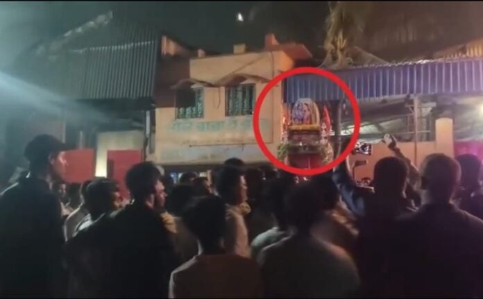 Image: Islamists attacked the Rath Yatra procession in Salap, Howrah, WB