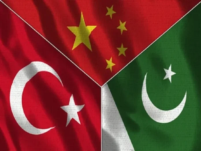 Flags of India and Pakistan representing bilateral relations and diplomacy.