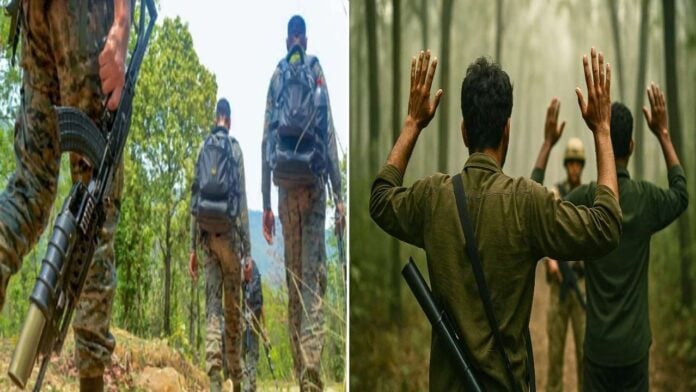 बीजापुर में दो वर्दीधारी नक्सली ढेर, ओडिशा में सरेंडर की कोशिश पर कमांडर की हत्या