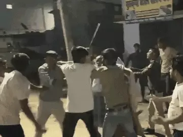 Clash during Christianization protest in Bilaspur, police beating incident video.