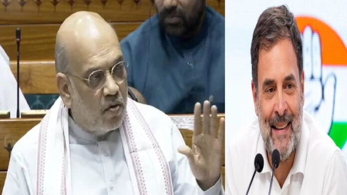 Indian Parliament session with Rahul Gandhi, Amit Shah debate on foreign visits and attendance.