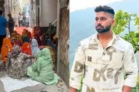 Hindu community gathering during a religious event, emphasizing faith and unity.