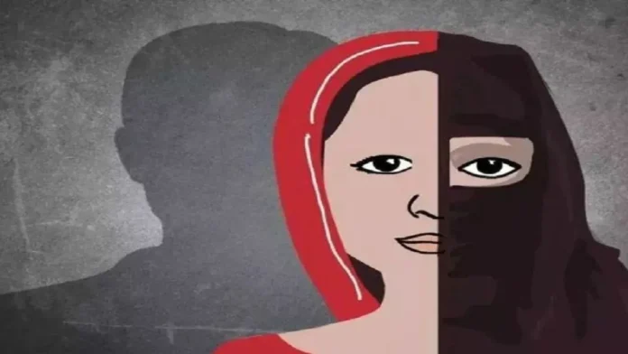 महिला का चित्र, भिवंडी में लव जिहाद विवाद, हिंदू संगठनों का विरोध.