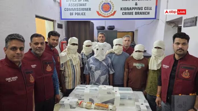 Delhi Police arrests 6 members of dangerous Bangladeshi dacoit gang (Credit - ABP News)