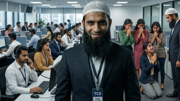 A diverse group of professionals collaborating and working together in an office.