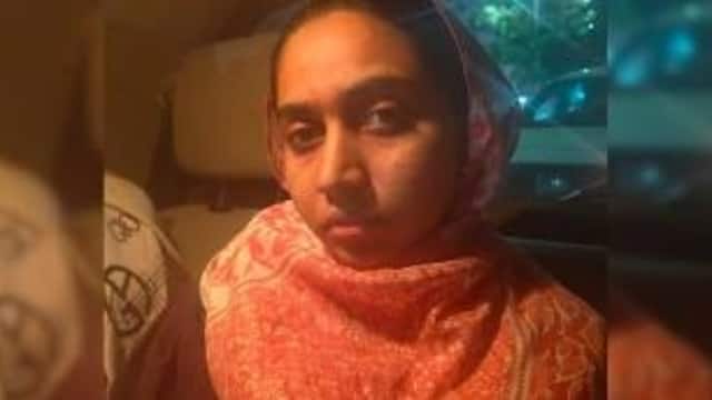 Image of Nida Khan, key accused in Nashik TCS conversion case, detained in Maharashtra.