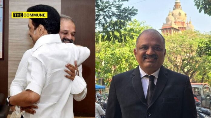 Perarivalan smiling in a suit after enrolling as advocate at Madras High Court.